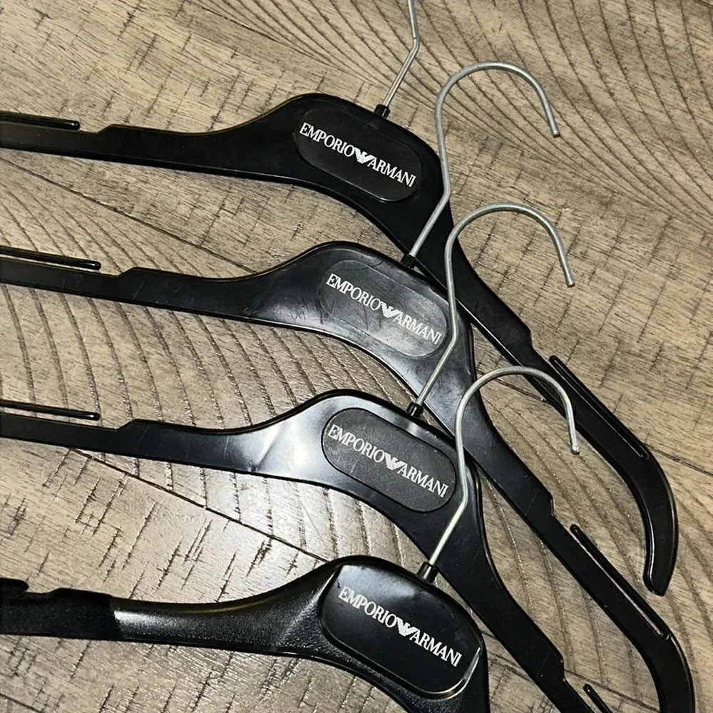 Emporio Armani Shirt 👚 & Sweater Hangars (1 w/ velvet) Set of 4 Get Organized.